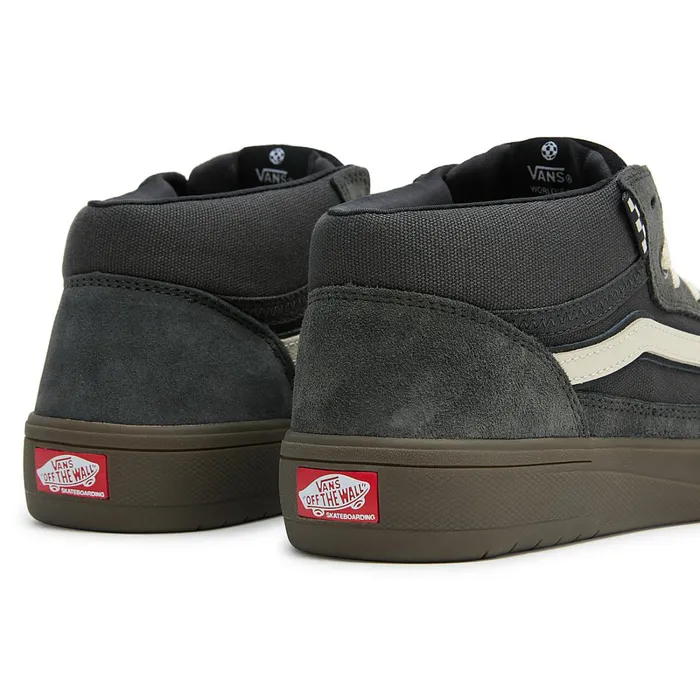 Vans Skate Shoes Women Zahba Mid Shoes Black