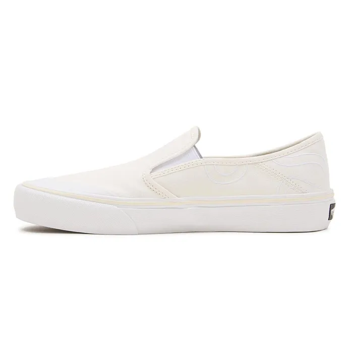 Vans Slipon Shoes Men X Wasted Talent SlipOn VR3 Shoes White