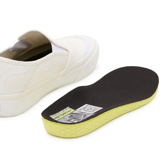 Vans Slipon Shoes Men X Wasted Talent SlipOn VR3 Shoes White