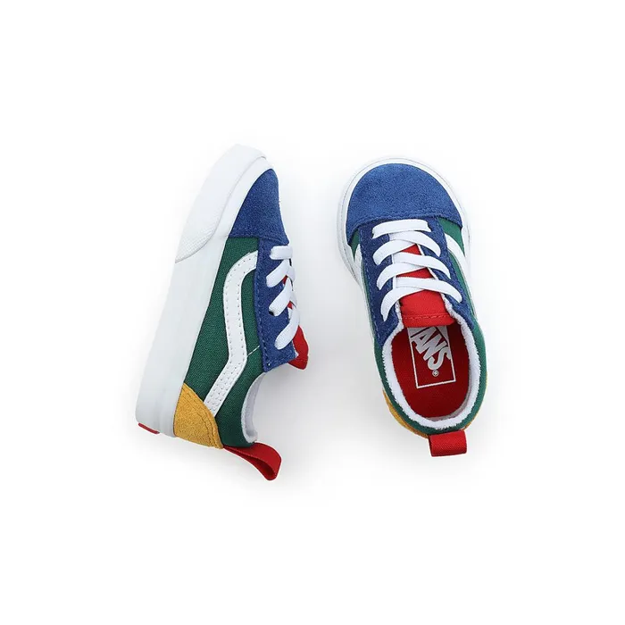 Vans Toddler Shoes 14 Years Kids Toddler Yacht Club Old Skool Elastic Lace Shoes 14 Years Multicolour
