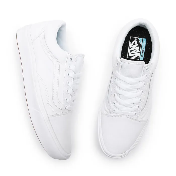 Vans View All Men Classic ComfyCush Old Skool Shoes White