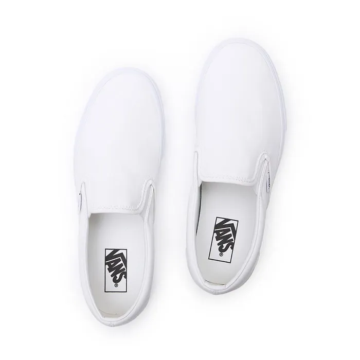 Vans View All Men Classic SlipOn Shoes White