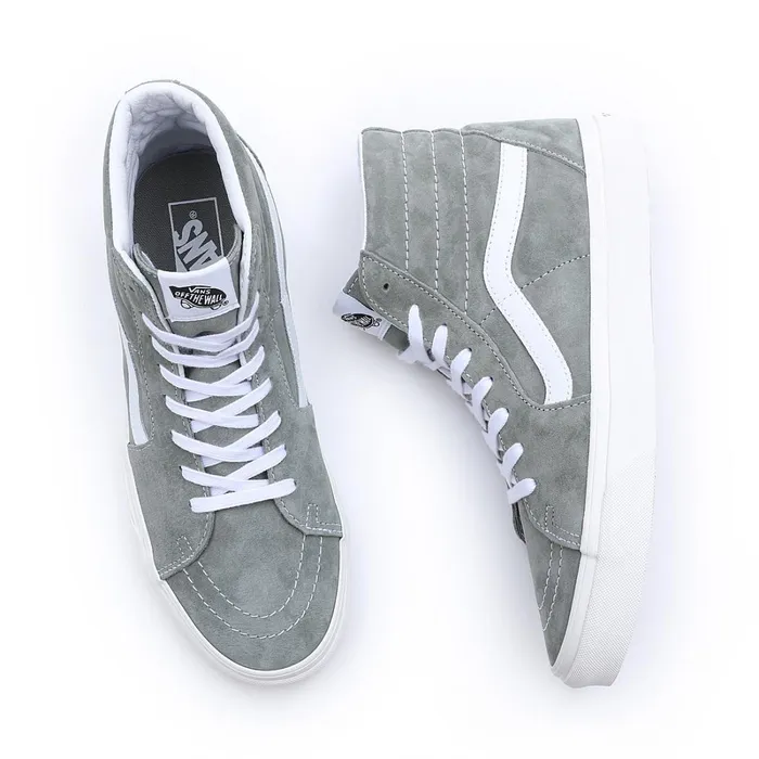 Vans View All Men Pig Suede Sk8Hi Shoes Grey