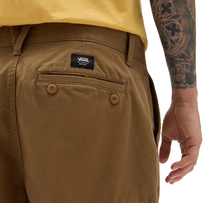 Vans View All Men Service Cargo Loose Tapered Trousers Brown