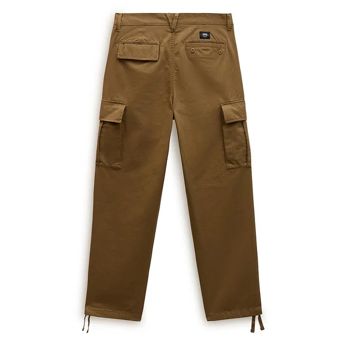 Vans View All Men Service Cargo Loose Tapered Trousers Brown