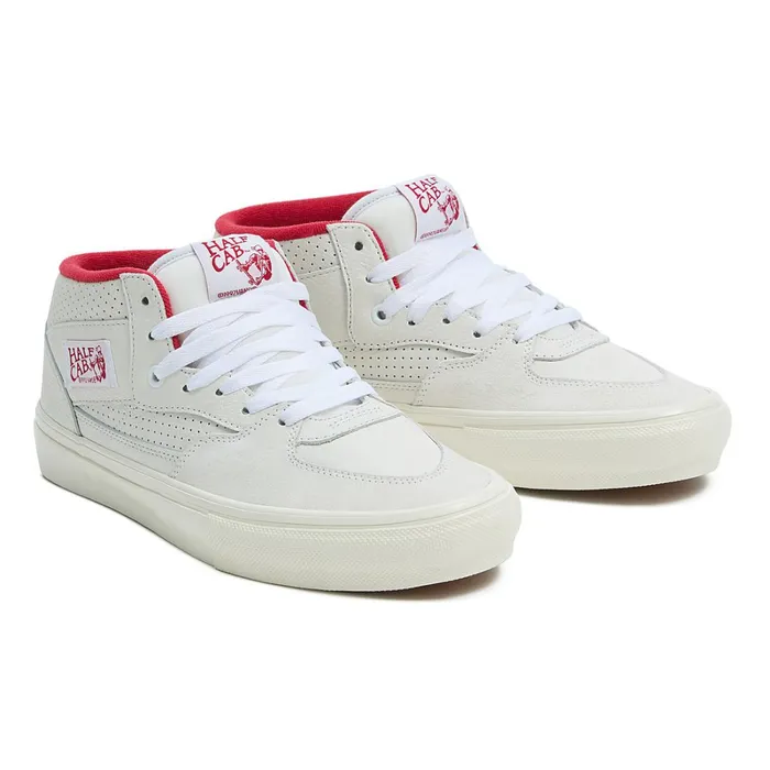 Vans View All Men Skate Half Cab Vintage Sport Shoes White Beige