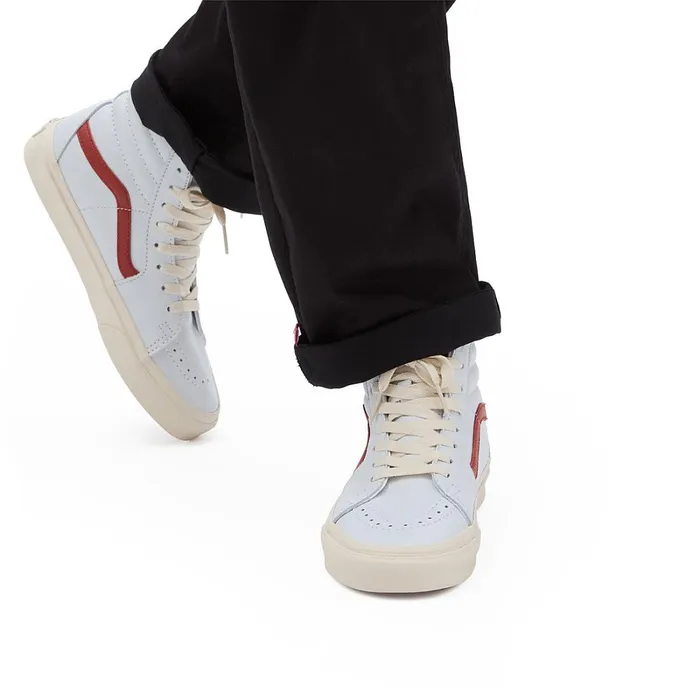 Vans View All Men Vintage Pop Sk8Hi Shoes Red