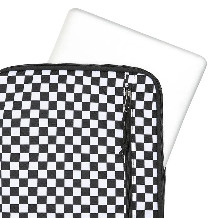 Vans View All Women Padded Laptop Sleeve Black White