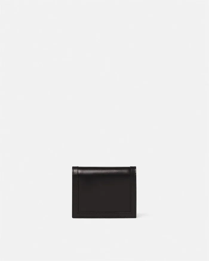 Versace Greca Goddess Bifold Wallet Blackgold Women Wallets
