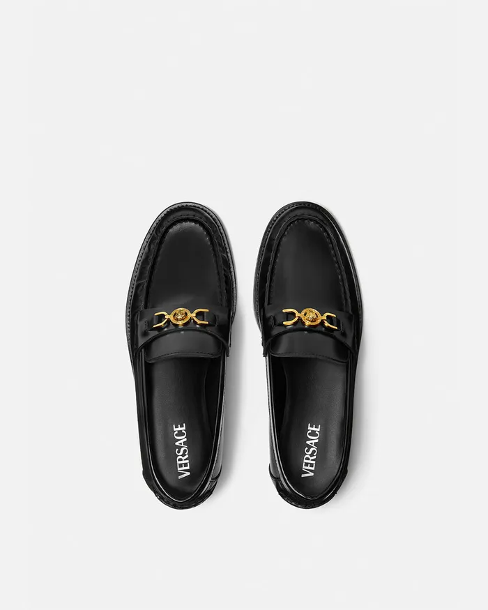 Versace Medusa 03995 Loafers Blackgold Women Medusa 03995