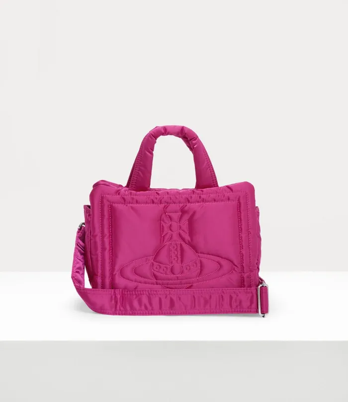 Vivienne Westwood Handbags Women Small Margaret Square Bag Fuchsia