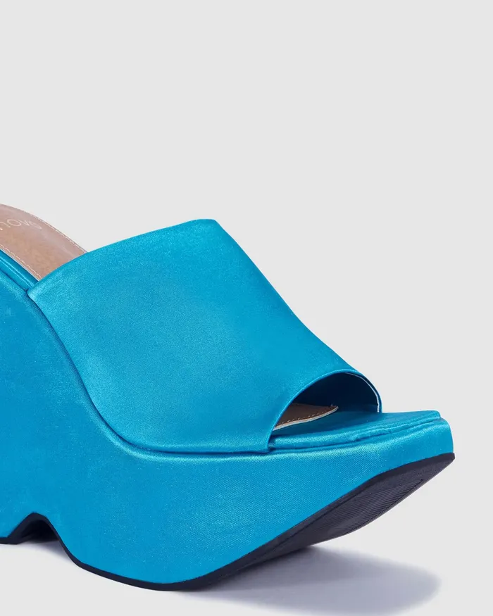 Wedges NOVO Shoes Women ZOOT BLUE