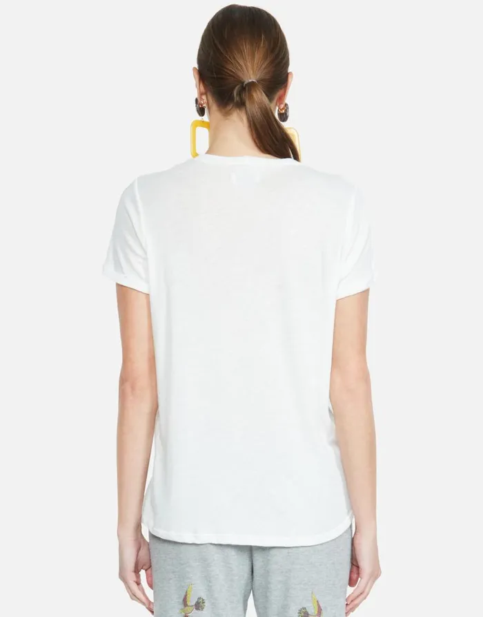 Women039s Edda Floral Eye Love Milk Lauren Moshi Short Sleeve