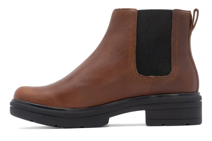 Women ABEO Footwear Boots Vista Chelsea Dark Tan