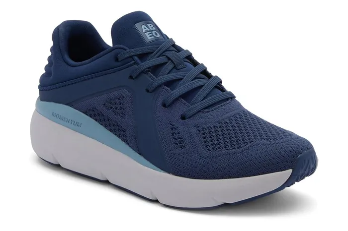 Women ABEO Footwear Sneakers MXV Shift Navy Knit