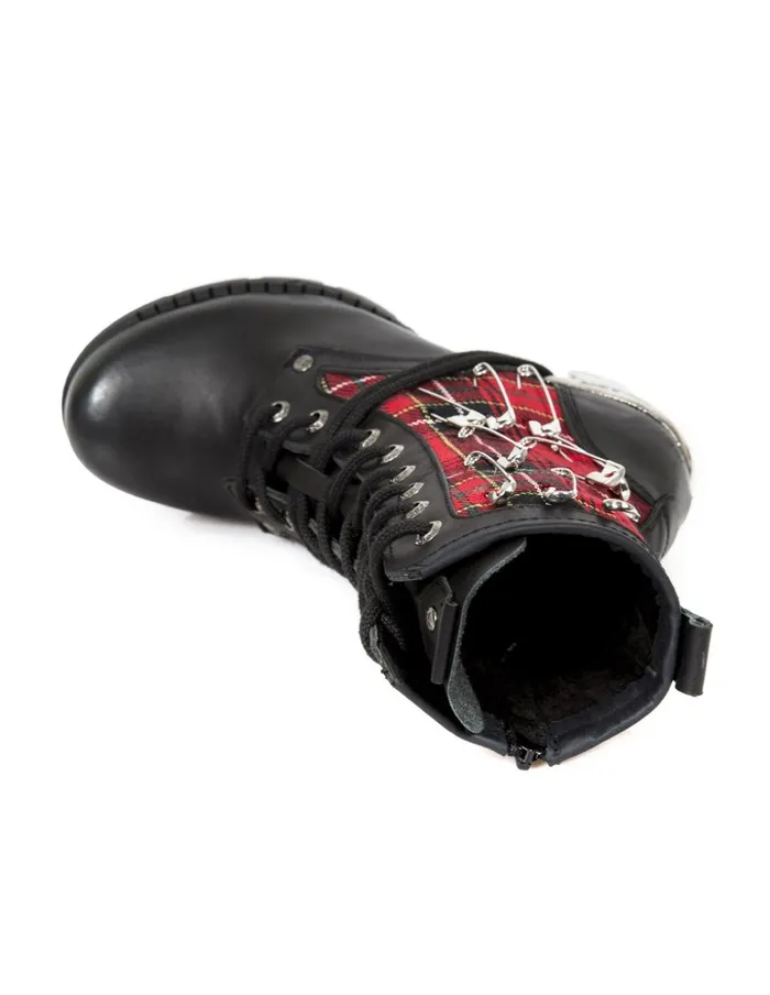 Women Ankle Boot Trail MTr027S1 New Rock Military Women Ankle Boot Trail MTr027S1 New Rock Military