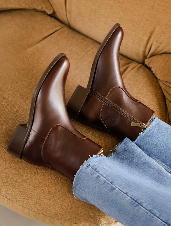 Women Ankle Boots Bobbies Arij Irish Coffee