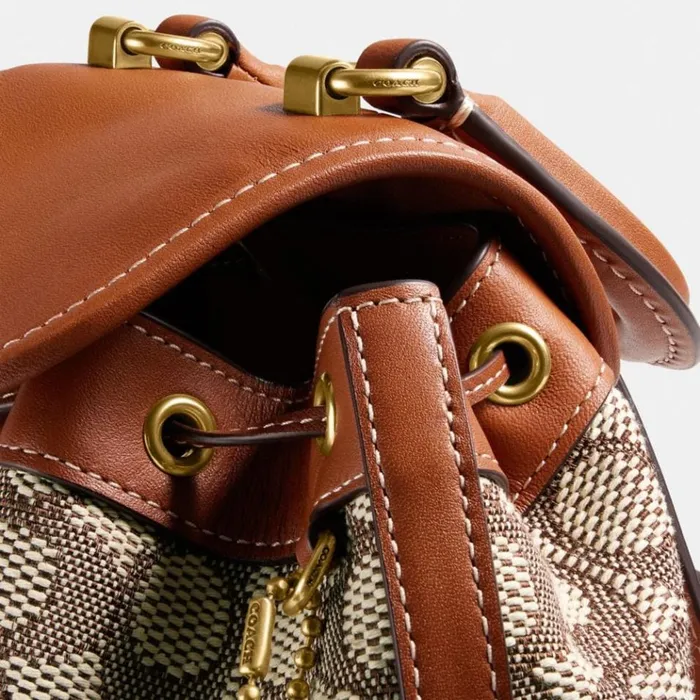 Women Backpacks Coach Riya Backpack 21 In Signature Textile Jacquard Brasscocoa Burnished Amb Women Backpacks Coach Riya Backpack 21 In Signature Textile Jacquard Brasscocoa Burnished Amb