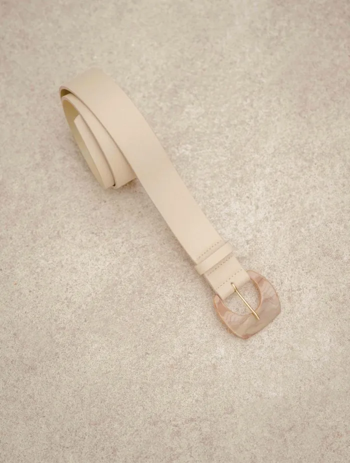 Women Belts Bobbies Murano Beige