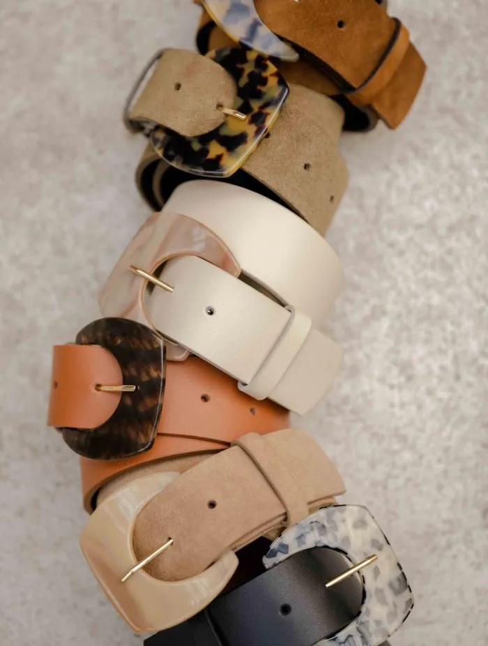 Women Belts Bobbies Murano Beige