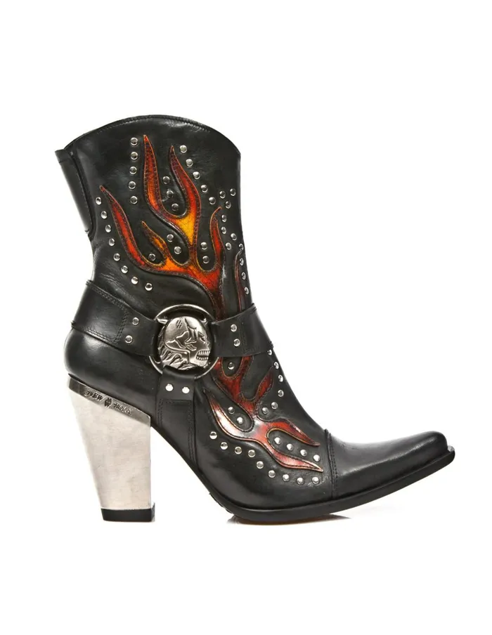 Women Boot Bull M7919C2 New Rock Heels