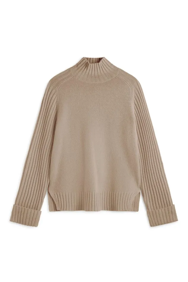 Women Brown Eucalipto Knitted Jumper Ecoalf Knitwear