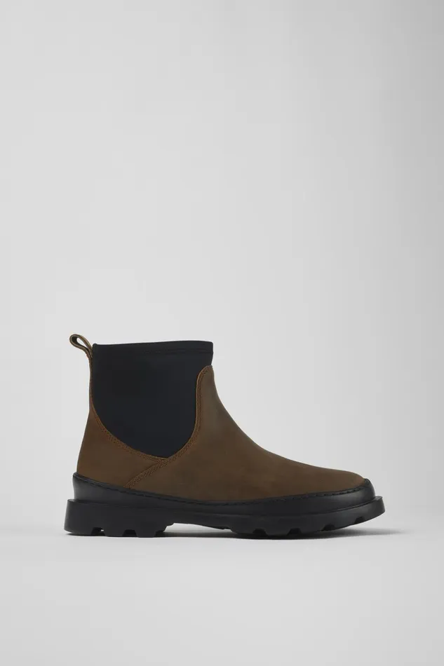 Women Brutus Brown Nubuck Ankle Boots Camper Ankle Boots Women Brutus Brown Nubuck Ankle Boots Camper Ankle Boots