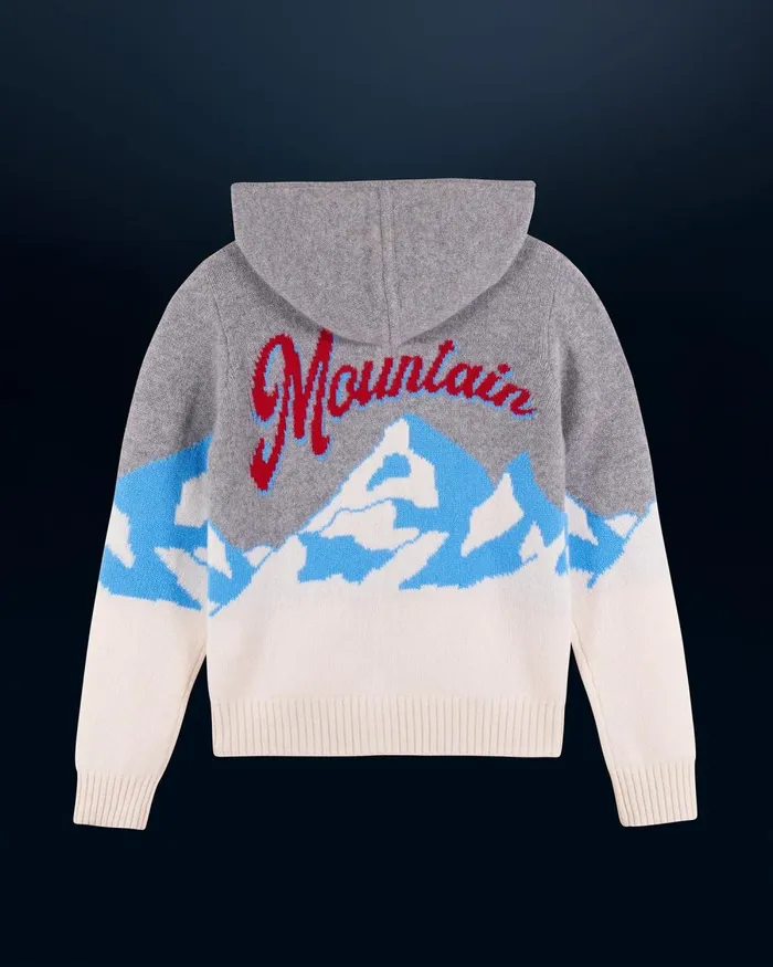 Women Cashmere Sweaters From Future Mountain Hoodie Sweater White