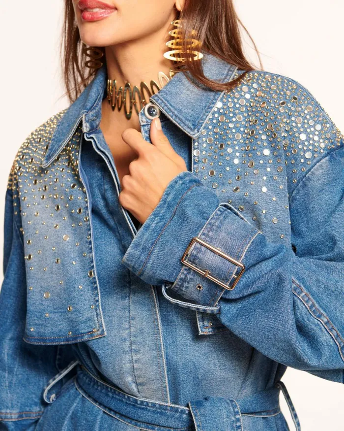 Women Cassandra Jacket Indigo Denim Ramy Brook Denim