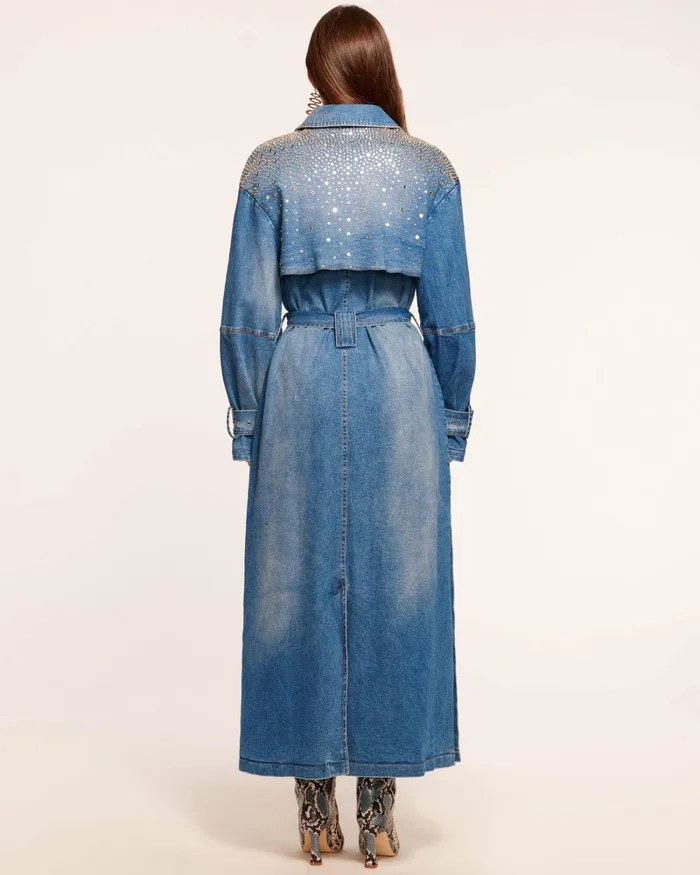 Women Cassandra Jacket Indigo Denim Ramy Brook Denim