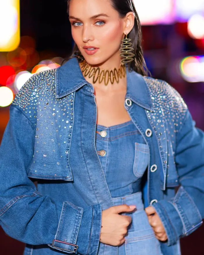 Women Cassandra Jacket Indigo Denim Ramy Brook Denim
