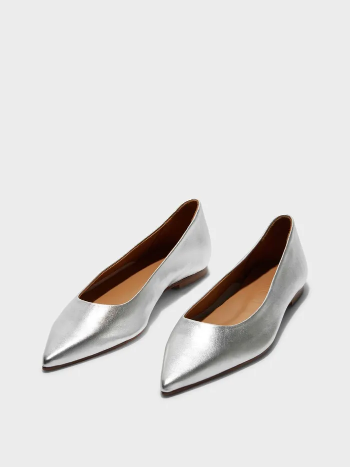 Women Cassy Nappa Leather Ballet Flats Aeyde Flats