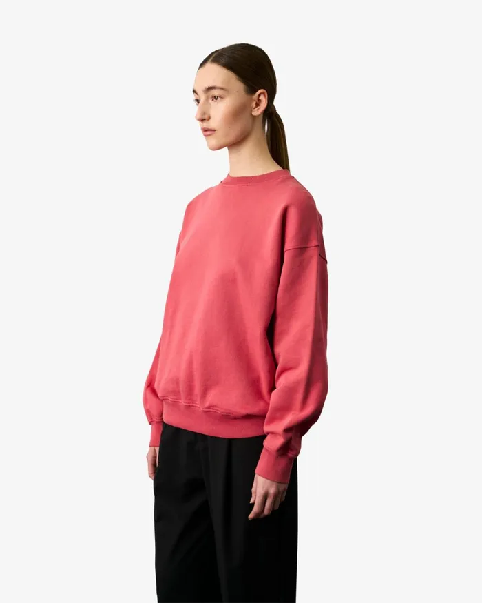 Women Crewneck Sweatshirts Colorful Standard Organic Oversized Crew Marine Blue