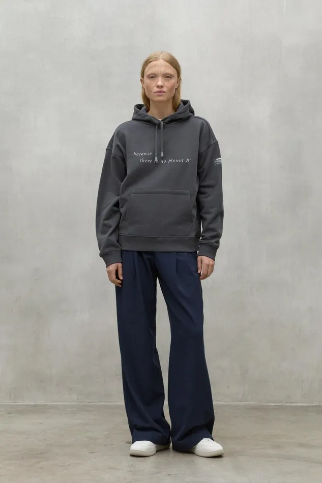 Women Dark Grey Bunol Sweatshirt Ecoalf Sweatshirts