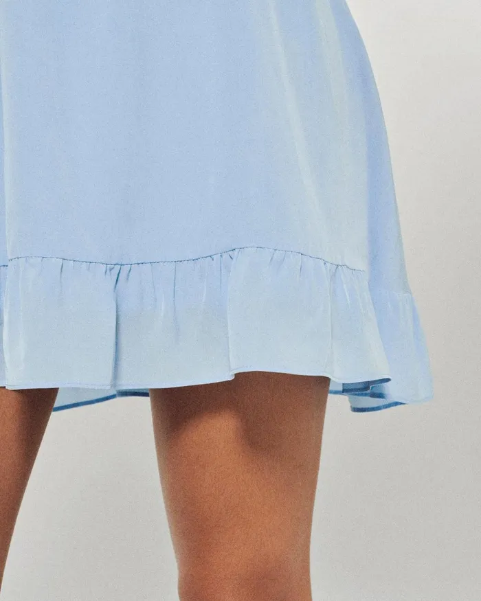Women Dresses and Jumpsuits From Future Lizzie Short Strap Dress Baby Blue
