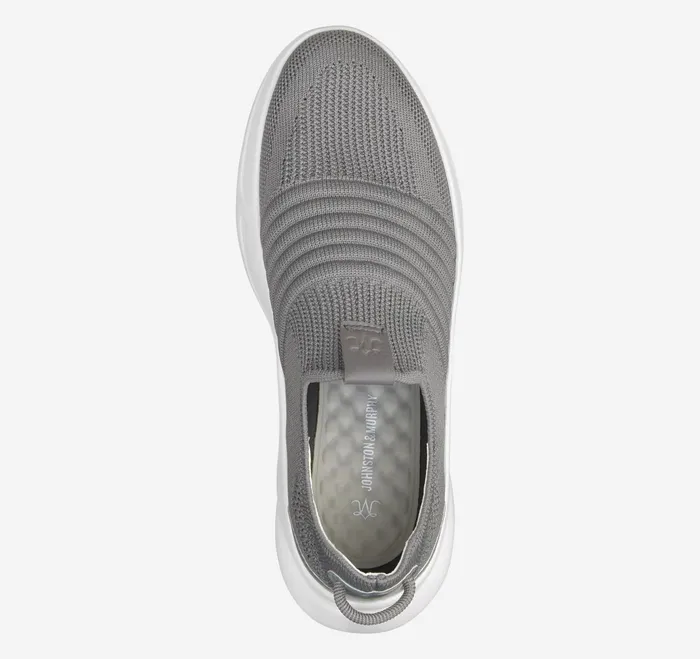 Women Escape Knit SlipOn Dark Gray Knit JohnstonandMurphy Sneakers