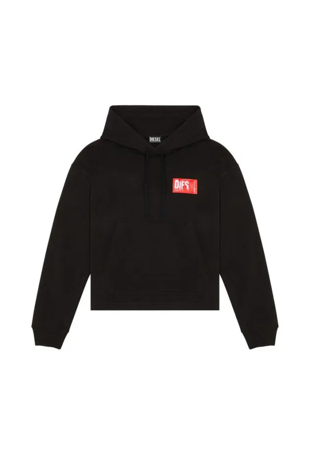 Women FJaralabelHood Black Diesel Sweaters
