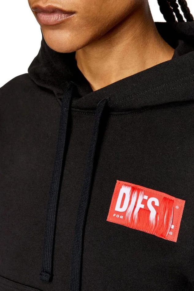 Women FJaralabelHood Black Diesel Sweaters