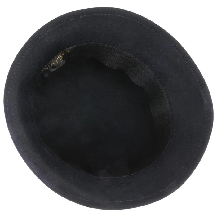 Women Felt Hats Mayser Nannina Wool Cloche Hat Dark Blue Women Felt Hats Mayser Nannina Wool Cloche Hat Dark Blue