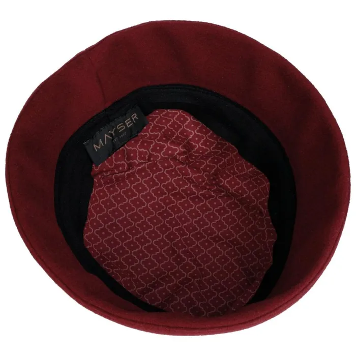 Women Felt Hats Mayser Taleja Wollhut Beige
