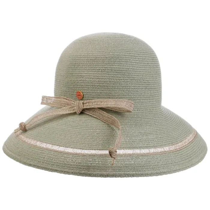 Women Floppy Hats Mayser Lilien Raffiahut Blue
