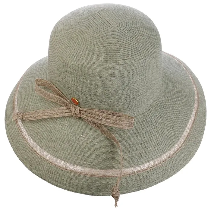 Women Floppy Hats Mayser Lilien Raffiahut Blue