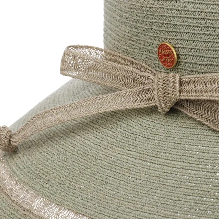 Women Floppy Hats Mayser Lilien Raffiahut Blue
