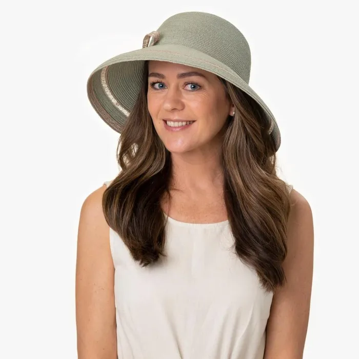 Women Floppy Hats Mayser Lilien Raffiahut Blue