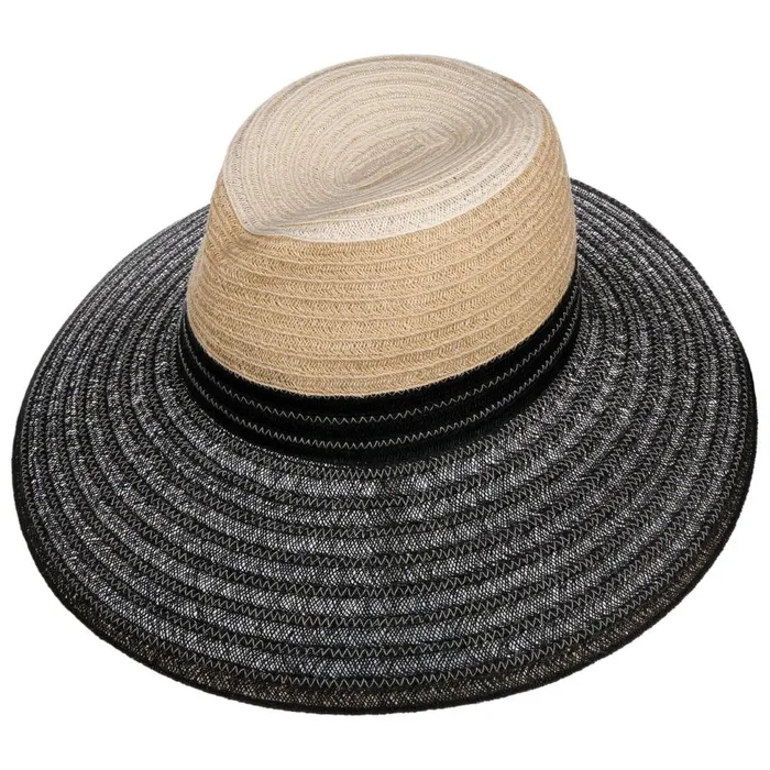 Women Floppy Hats Mayser Tricolor Hemp Hat Brown Women Floppy Hats Mayser Tricolor Hemp Hat Brown