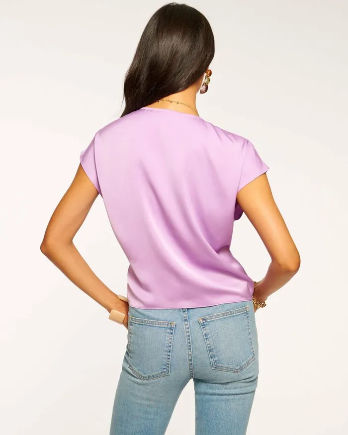 Women Hazel Front Tie Top Black Ramy Brook Tops Women Hazel Front Tie Top Black Ramy Brook Tops