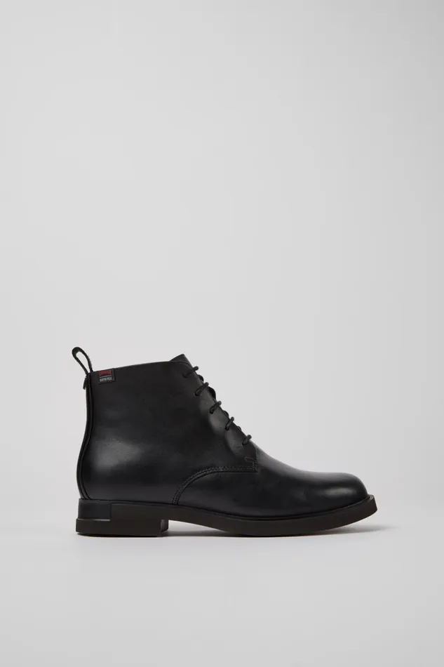 Women Iman GORETEX Black Lace Up Ankle Boot Camper Ankle Boots Women Iman GORETEX Black Lace Up Ankle Boot Camper Ankle Boots