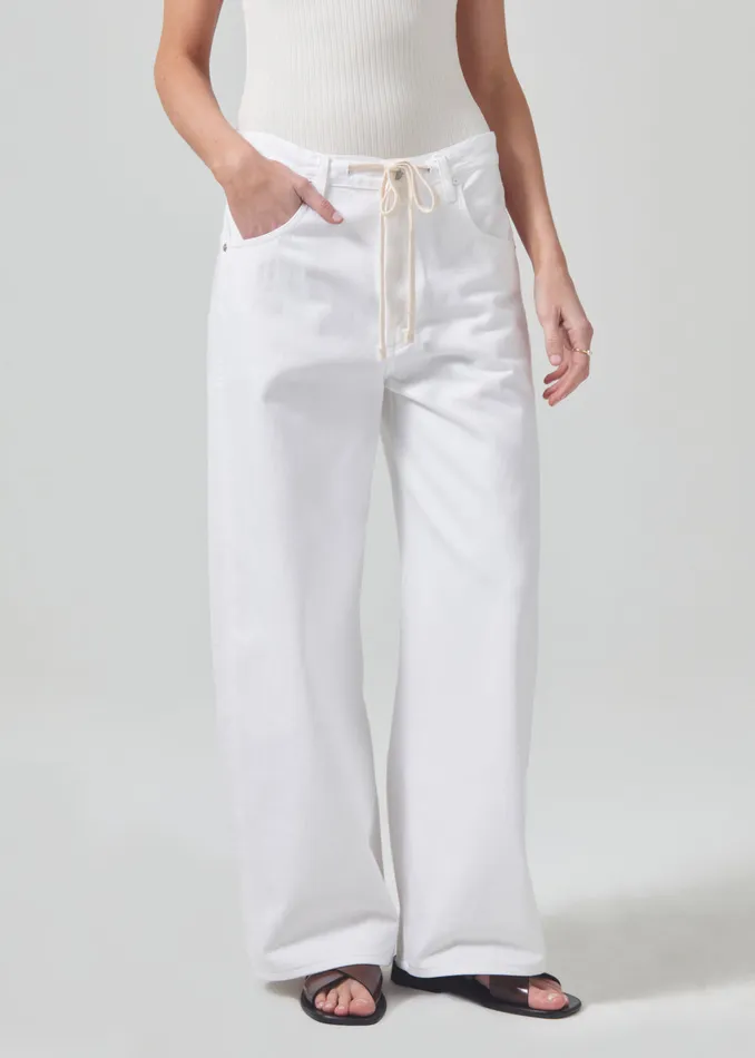 Women Jeans Citizens Of Humanity Brynn Drawstring Trouser In Tulip