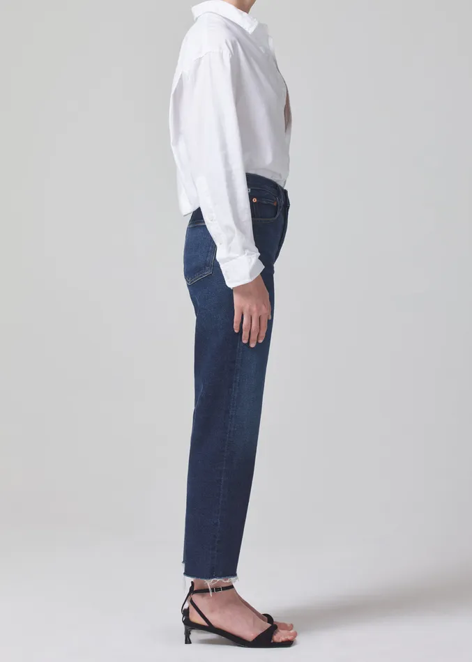 Women Jeans Citizens Of Humanity Florence Wide Straight In Everdeen