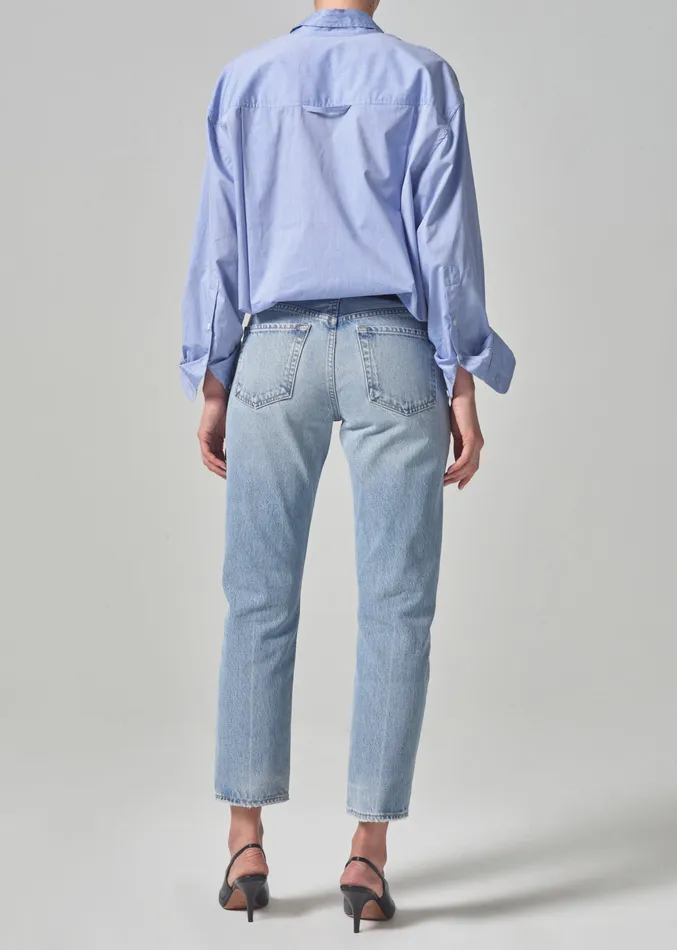 Women Jeans Citizens Of Humanity Isla Low Rise Straight In Spector